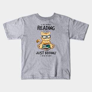 A Day Without Reading Kids T-Shirt